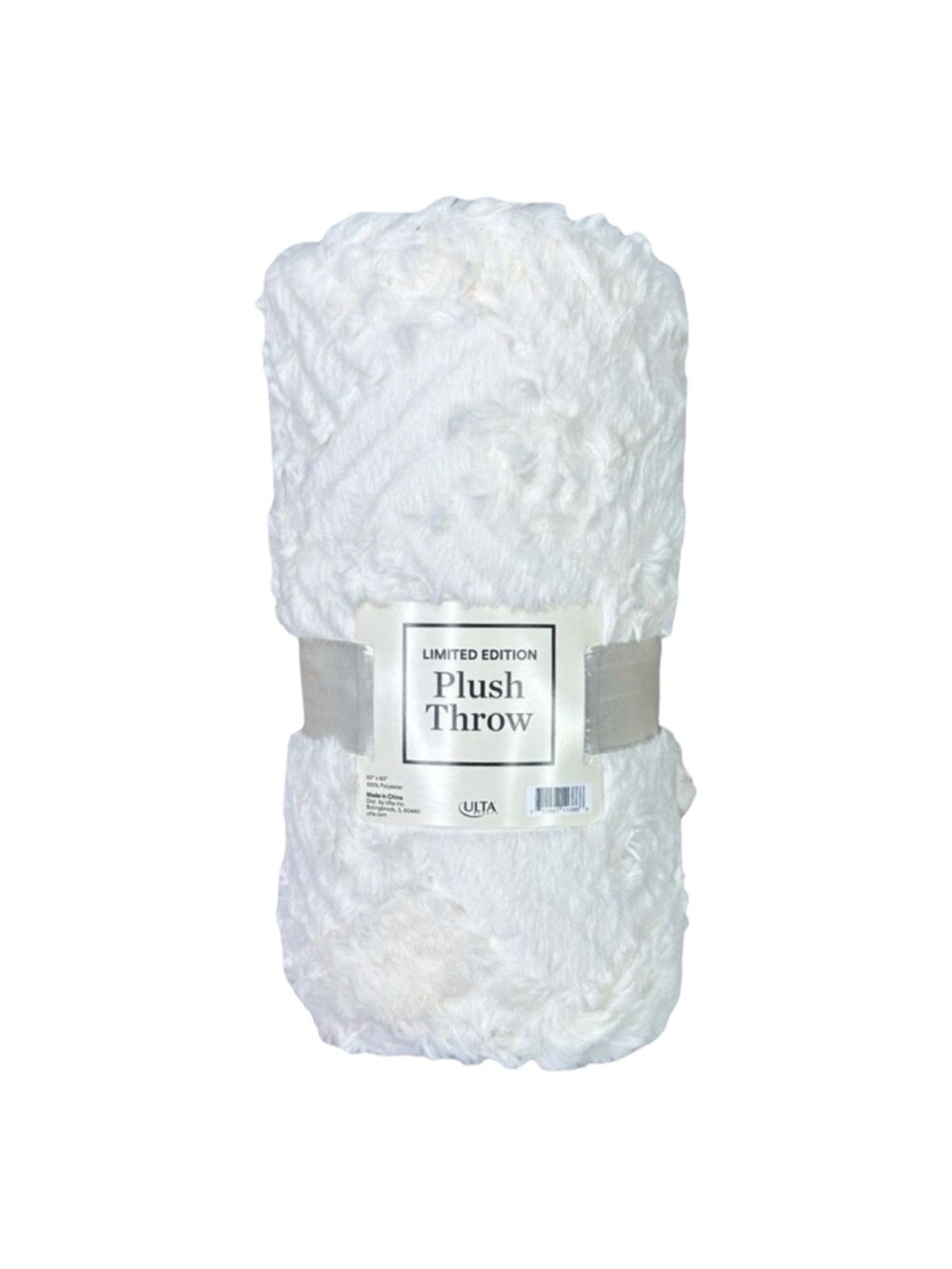 Ulta Beauty Limited Edition Plush Throw Blanket - 50” x 60”